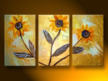 Dafen Oil Painting on canvas flower -set106
